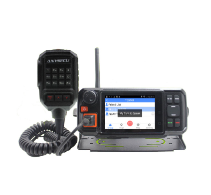4G Android Network Transceiver GPS Walkie Talkie SOS Radio 4G-W2 Plus POC Mobile Radio Anysecu N60 Plus Android Car Mobile Radio