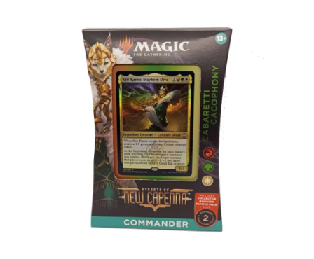 Magic The Gathering New Capenna Commander Deck Cabaretti Cacophony