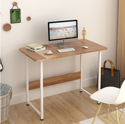 High quality study home office table modern minimalist computer desk solid wood ds002
