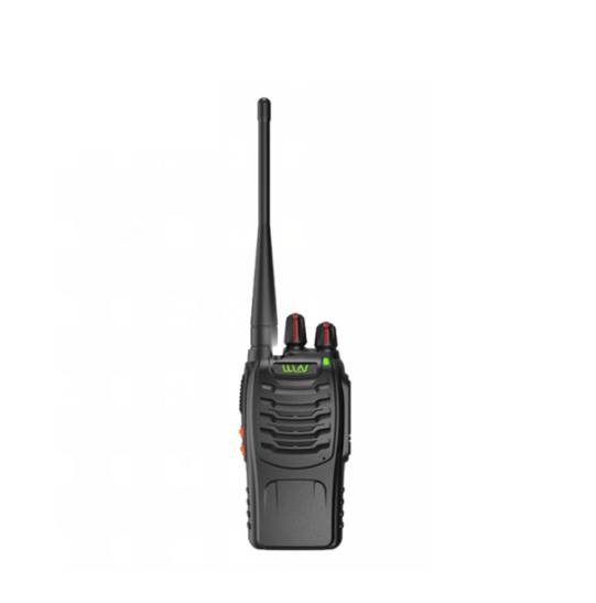 WLN KD-C888S 5W 16 Channel VHF/UHF 400-470MHz Two-Way Walkie Talkie Radio w/Torch Light (1pc)
