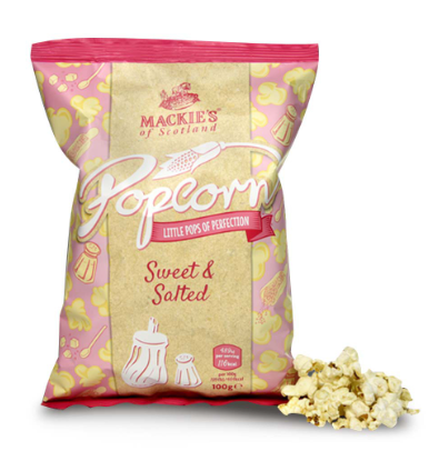 Mackie's Popcorn Sweet & Salted 100g