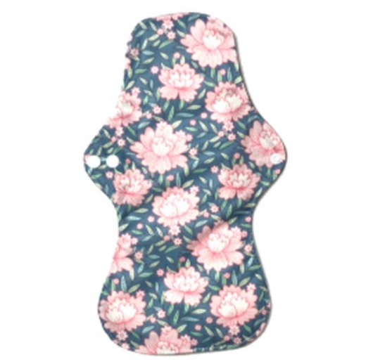 Maxi Overnight Organic Bamboo Charcoal Waterproof Washable Reusable Napkin Heavy Flow Menstrual Pads MP1