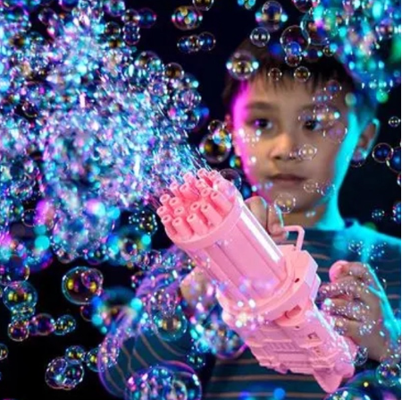 PrincessGullie Electric Bubble Machine Outdoor Toys for kids Bubble Machine Garden Child toy guns