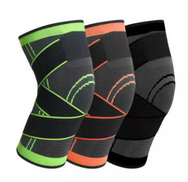 1PC Elastic Nylon Sport Compression Knee Pads Sleeve for Sports Fitness Running Cycling Weightlift