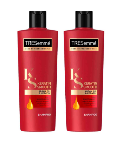Tresemme Keratin Smooth Shampoo 330ml (Bundle of 2)