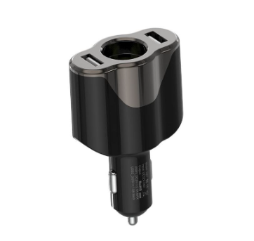 Borofone Bz7 Fast Charger With Cigarette Socket 3.1A