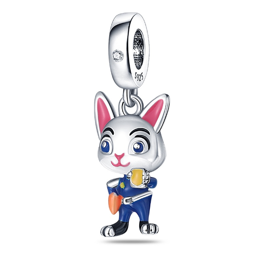 Genuine 925 Silver Little Boy Fox Rose Pyramid Mummy Charms Fit Original Charm Bracelets Diy Moon Cat Schnauzer Pendant For Jewelry S48