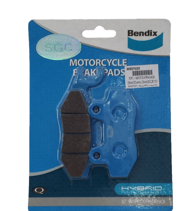 Bendix Brake Pads MD9 for Thunder125, Jet100, Like 125