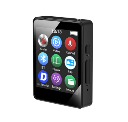 MP3 Player Bluetooth Full Screen Walkman Portable Sport Mp4 Video Music Player /E-book/Recorder