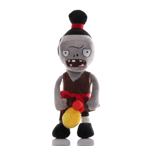 30CM Plants vs Zombies Plush Doll Peashooter SplitPea Clown Zombie Figures Soft Stuffed Toys Kids Halloween Gift Z32