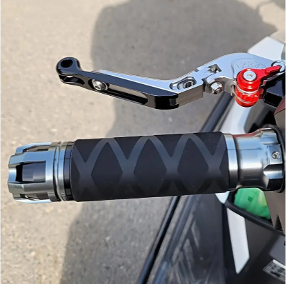 2pcs Motorcycle Accessories Heat Shrink Handlebar Rubber Sleeve E-bike Handlebar Non-slip Rubber Sleeve Modified Handlebar Sleeve