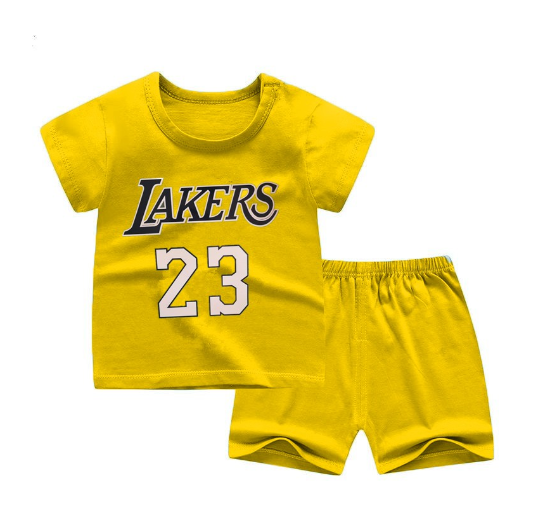 Boy Clothes Corp Terno for Kids Boys Fashion Sando Shorts Set Summer Tshirt  S30