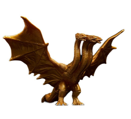 YCH toys FIGURE GODZILLA KING GHIDORAH (M) 30cm