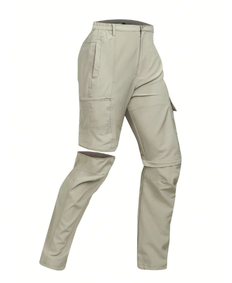 Men's Detachable Pants, Can Be Worn As Shorts Too