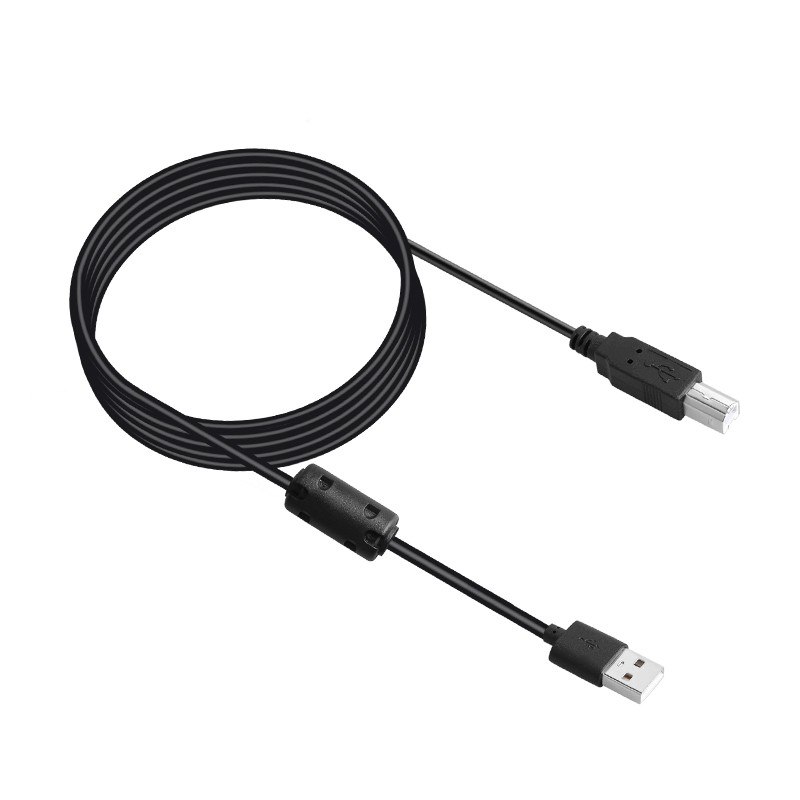 Maono USB Microphone Cable USB B to USB A 2.5M USB Cable High Speed A to B Male to Male Cable for USB Microphone,Printer