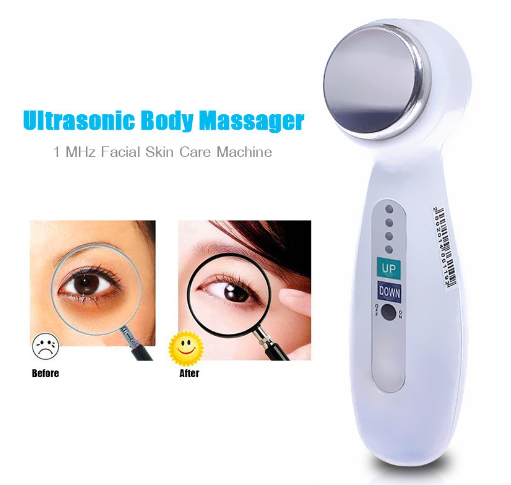 Ultrasound Ultrasonic Body Massager Pain Therapy 1 MHz Facial Skin Care Machine