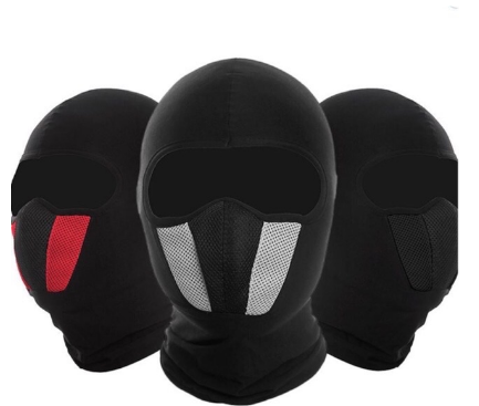 Outdoor Motorcycle Full Face Cover Mask Hat Sun Tactical Washable Hood Helmet