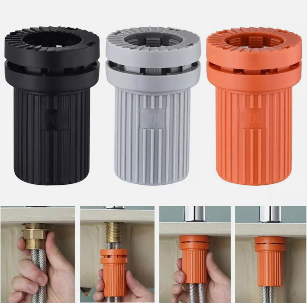 Quick Tighten & Release Lock Nuts 1.25 inches One Hole Faucet Shanks Fixing Accessory