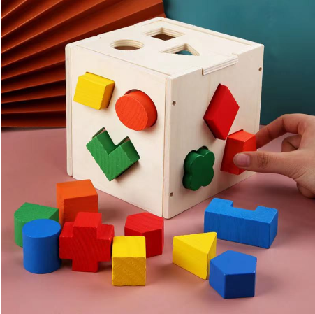 K2-shop shape intelligence Box wooden toy