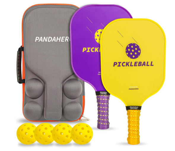 Easter Basket Stuffers for Teens Pickleball Set,Outdoor Games Set with Paddle Ball Rackets,Beach Outdoor Game Toys for Adults Family Outdoor Lawn Outside Backyard Games