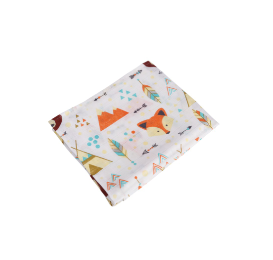 Cotton Baby Swaddle Blanket Play Mat Stroller Nursing Cover B14