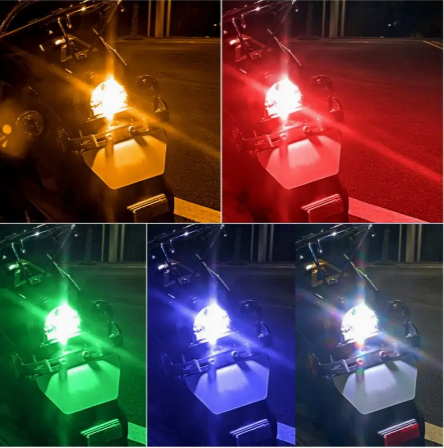 New 2pcs 1157 Motorcycle Parking Lights, Brake Lighting, Motorbike Tail Lamp, Indicator Blue Yellow Red Led Light Bulb