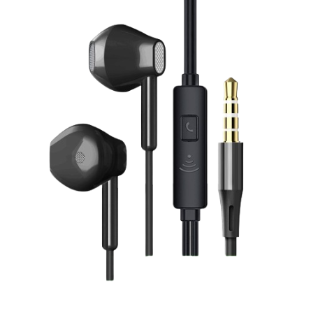 BAVIN HX855 3.5mm Jack Heavy Bass HiFi Sound Quality Wired Earphone Stereo Audio Sound