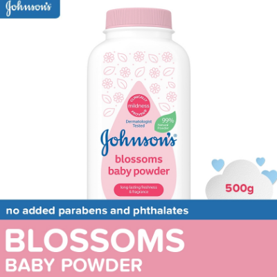 Johnson's Blossoms Baby Powder 500g - Baby Essentials, Baby Care