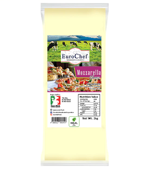 Euro Chef Mozzarella Cheese Block 2kg