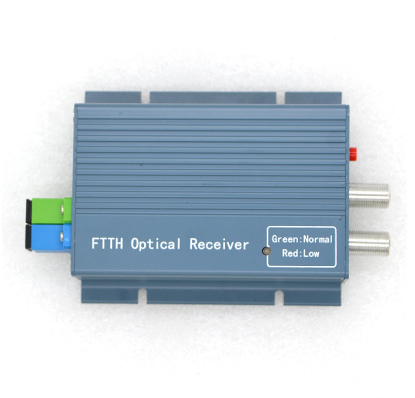 FTTH Fiber Optic Equipment Receiver Media Converter Node With AGC WDM Applications ONU XPON Network