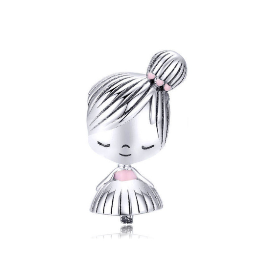 Travel Series Dangle Charms 925 Silver Bracelet Accessories Coffee Football Beads Charm d7