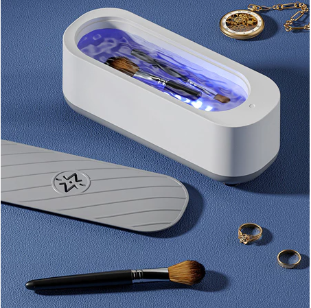 360° High Power Frequency Vibration Ultrasonic Cleaning Portable Household Jewelry Machine Cleaner