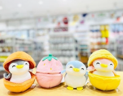 Fruit Series Penguin Plush Surprise Ball Doll Toys