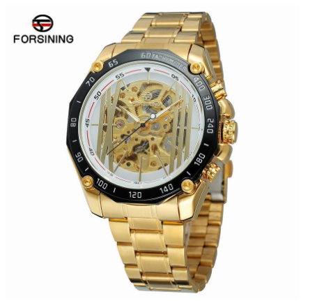 Forsining Men Watch Top Brand Automatic Mechanical Skeleton Waterproof Sport Watches GMT997 3