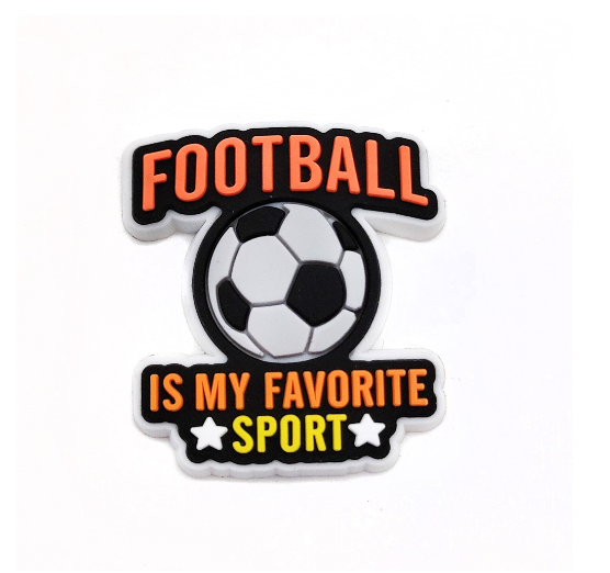 Cute Football Trophy Crocs Accessories World Cup Jibits Charm Soccer Sport Croc Jibbits for Kids Shoe Charms Pins Decoration F2