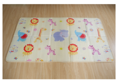 Baby / Kids / Toddler Reversible Foldable Crawl Play Mat 180x100 cm, 0.6 cm Thick