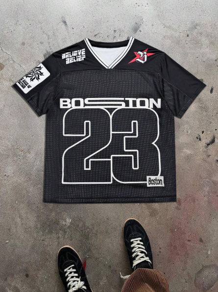 Manfinity Sporsity Men's Plus Size Letter & Numeral Printed V-Neck Short Sleeve T-Shirt, Summer