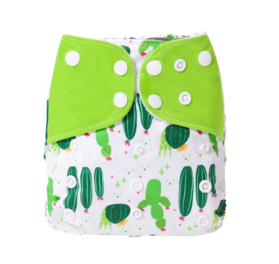 Ready Stocks Waterproof Reusable Digital Printed One Size Pocket Cloth Diaper CD44