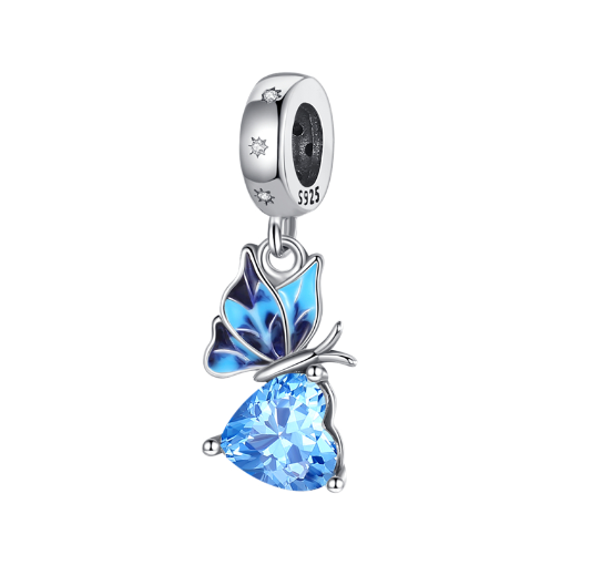S925 Silver Pandora Same Design Colorful Spring Garden Series Suitable for Original Bracelet s26
