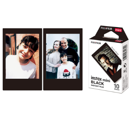 Fujifilm Instax Black Frame 10 Sheets Film for Fujifilm instax Mini Cameras
