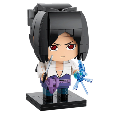 Keeppley Naruto Shippuden Uchiha Sasuke Building Blocks