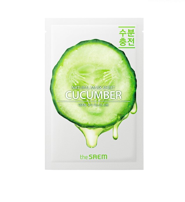 The Saem Natural Cucumber Mask Sheet