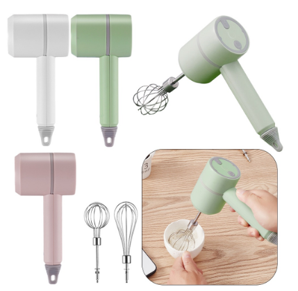 Mixer Egg Beater Wireless Stainless Steel Electric Hand Mixer Electric Power Handheld Whisk Mixer