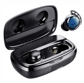 Tribit Flybuds 3 Wireless Earbuds 100h Playtime Bluetooth Earphones 5.0 Ipx8 Waterproof