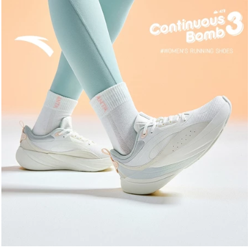 [3-10KM+] ANTA Women Running Shoes Soft Comfortable Lightweight Cushioning Sports Shoes 922445513