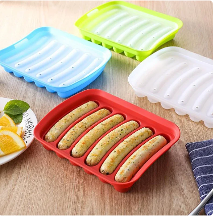 6 In 1 Sausage Machine DIY Mold Making Hot Dog Handmade Ham Silicone Mold Baby Food Machine Kitchen Cooking Gadgets