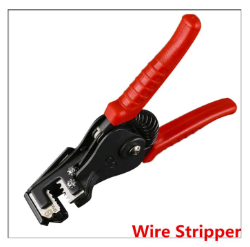 Wire Stripper Crimping Pliers RED