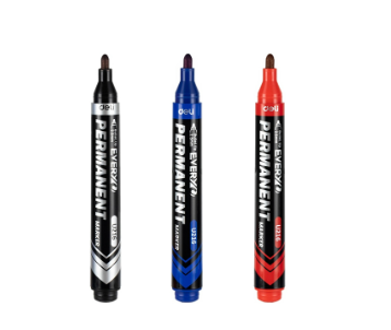 Deli U216 Permanent Marker Bullet