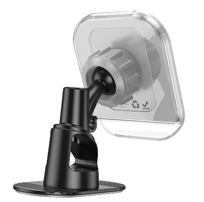 HOCO H43 Ring Magnetic Car Mount Phone Holder Mount Mobile Phone Holder Stand Center Console For iPhone 15 14 13 12