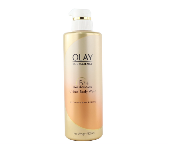 Olay Bodyscience Cleansing & Brightening Cremé Body Wash 500mL